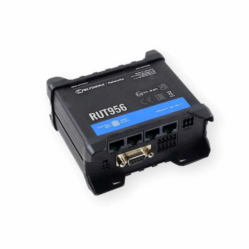 RUT956 LTE Cat 4 Industrial Cellular Router
