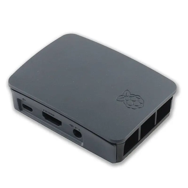 Boîtier officiel Noir & Gris - Raspberry Pi3 B & Pi3 B+