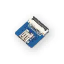Adaptateur connecteur micro HDMI Horizontal (B) pour câble HDMI DIY