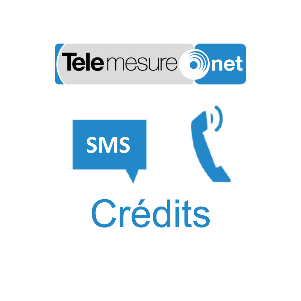 20 Crédits Télémesure (SMS - Appels)