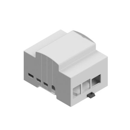 Boitier Pi 4 4M Rail DIN pour Raspberry Pi 4