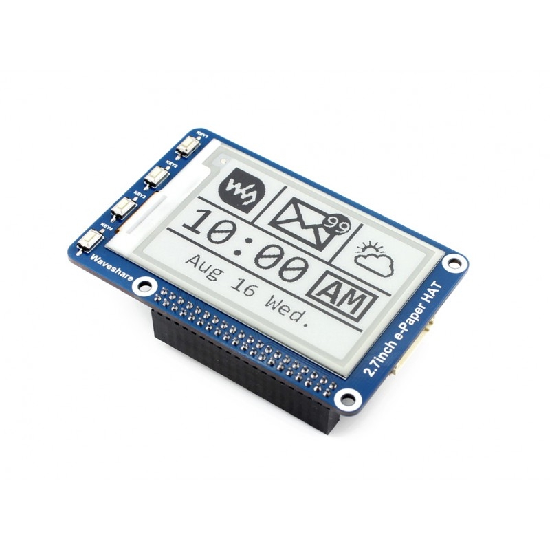 Module d'affichage E-Ink 264x176, 2.7 pouces - Raspberry Pi