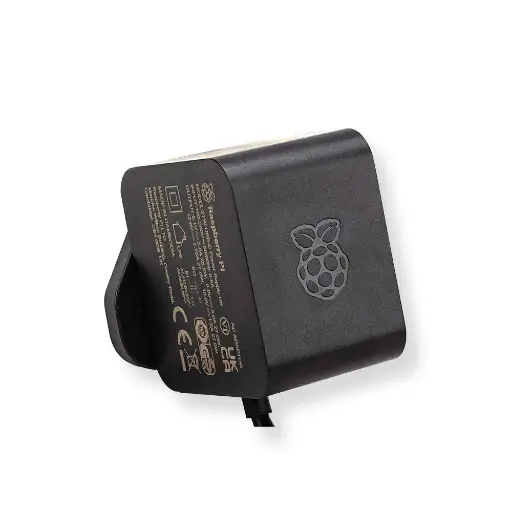 [RPI_SC1408] Alimentation Raspberry Pi 27W USB-C PD officielle EU Noire