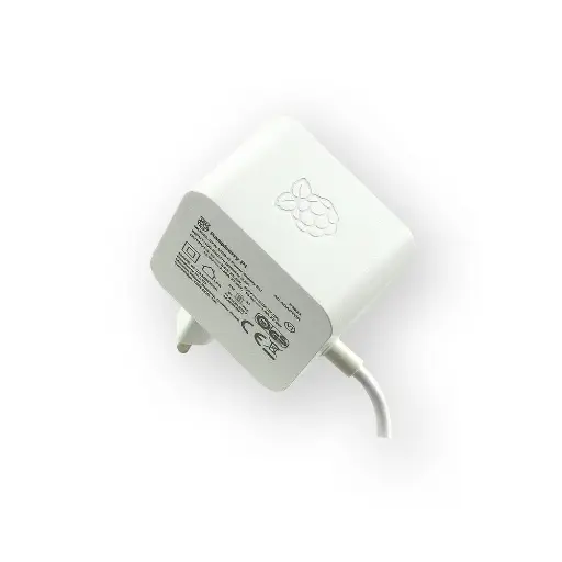 [RPI_SC1152] Alimentation Raspberry Pi 27W USB-C PD officielle EU Blanche
