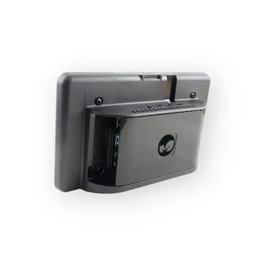 [MP_ASM-1900147-21] Boîtier Noir pour Écran Tactile 7" Raspberry Pi et carte Raspberry Pi 4