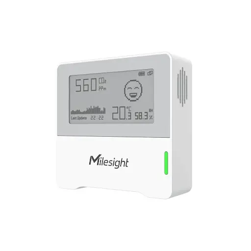 [ML_AM103-868M] Capteur de Qualité d'Air Intérieur E-Ink QAI 3en1 avec CO2 - LoRaWan
