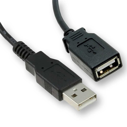 [PR0003890] Cable USB 2.0 A Male vers USB 2.0 A Femelle 1m