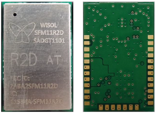 [PE0002240] Pack 10 Modules Wisol WSSFM11R2D pour le réseau Sigfox