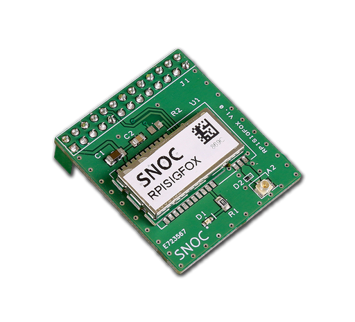 [PF0000351] Kit Sigfox Hat pour Raspberry Pi 4B avec boitier Rail Din